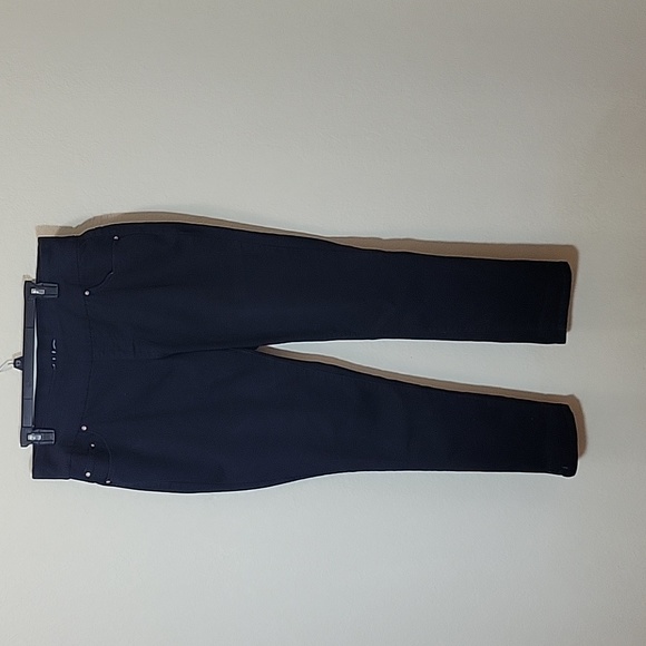 Gently Used Dark Navy Blue Jeans with Pockets - Picture 1 of 10